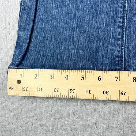 Vintage American Eagle Bootcut Jeans Women 10/31X27 Blue medium wash Mid Rise - Picture 6 of 12
